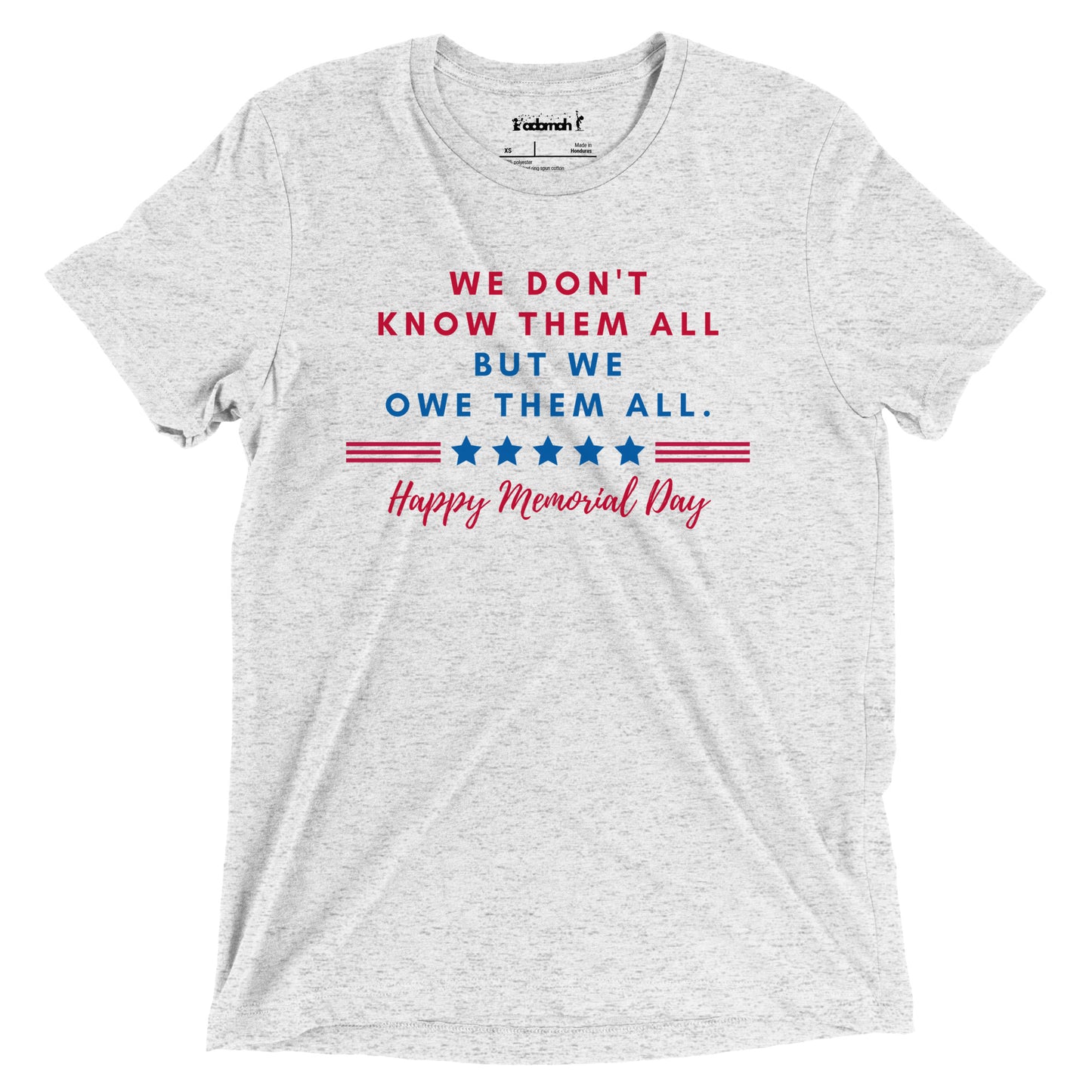 We owe them all Teen Unisex Memorial Day T-Shirt