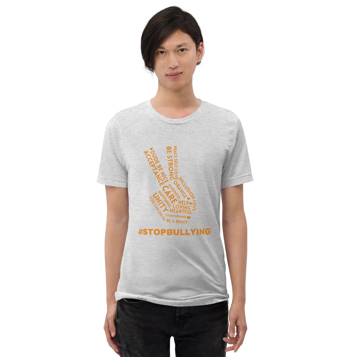 Peace #stopbullying Teen Unisex Unity Day T-shirt