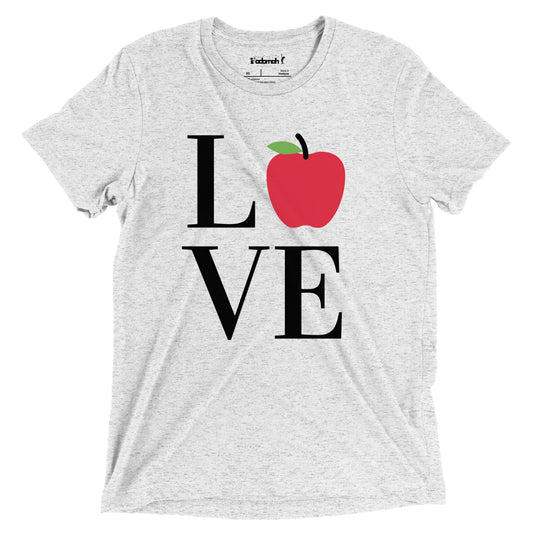 LOVE Teaching  Adult Unisex Back to School T-shirt