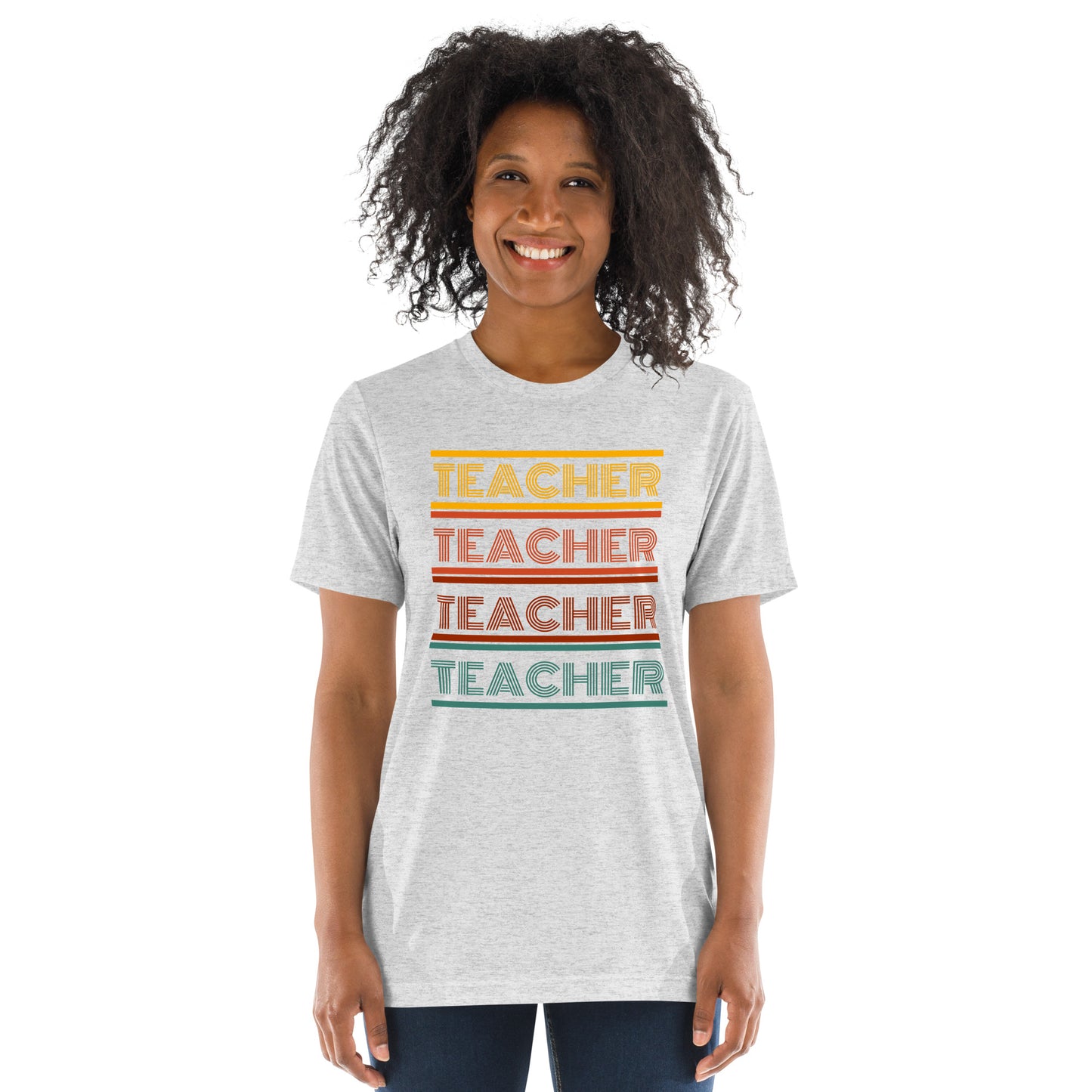 Teacher Adult Retro Back to School Unisex T-shirt