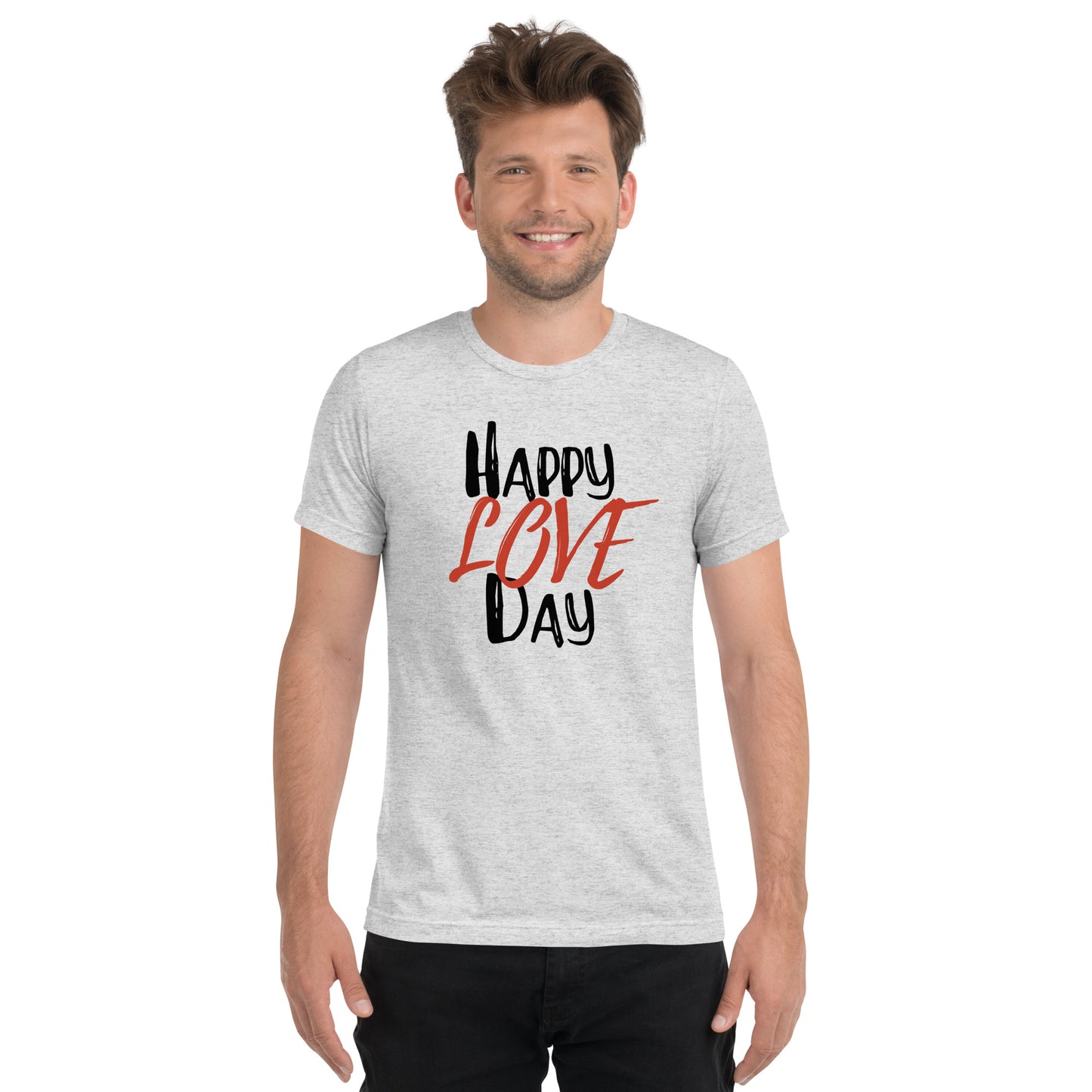 Happy Love Day Adult Unisex Valentine's Day T-shirt