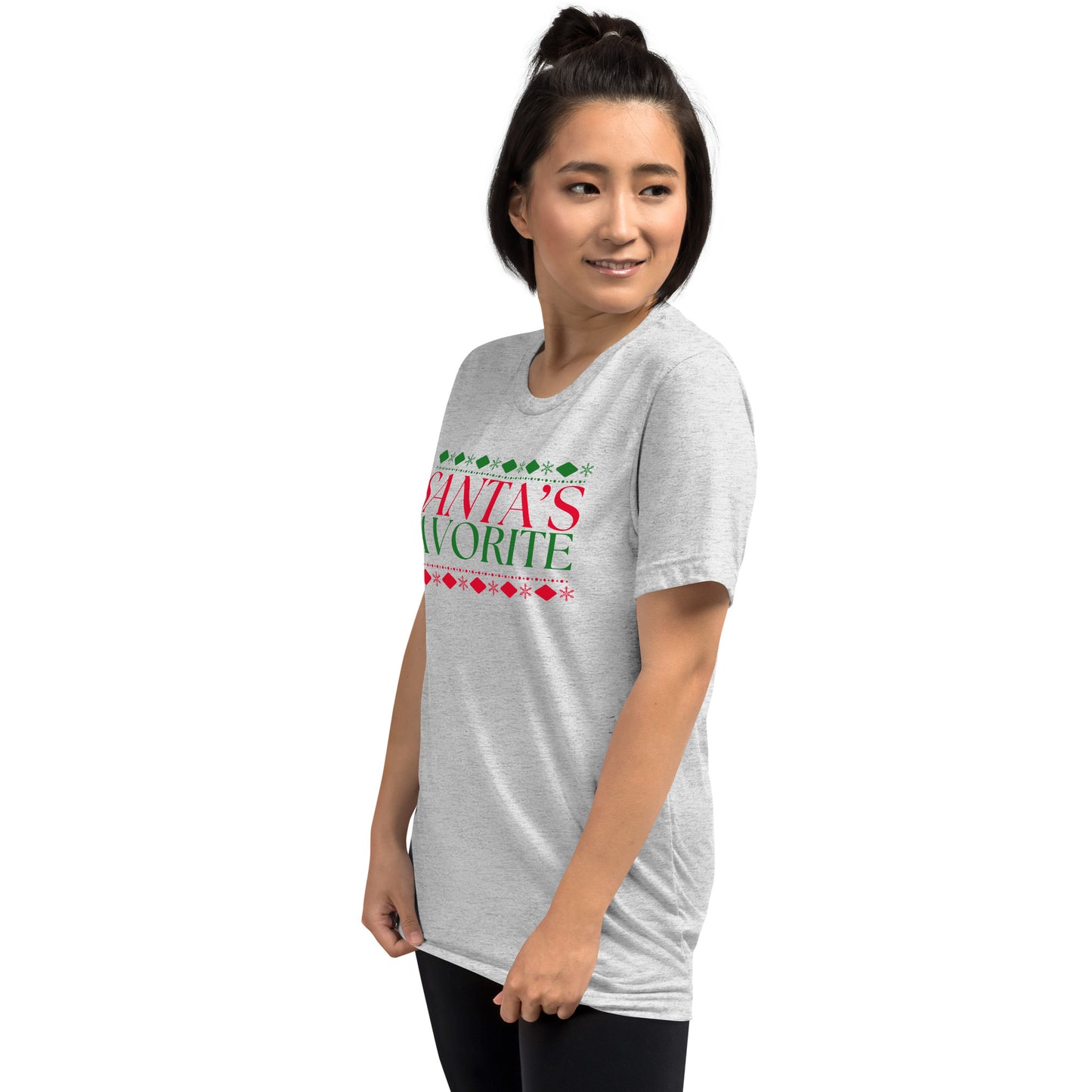 Santa's Favorite Teen Unisex Holiday T-Shirt