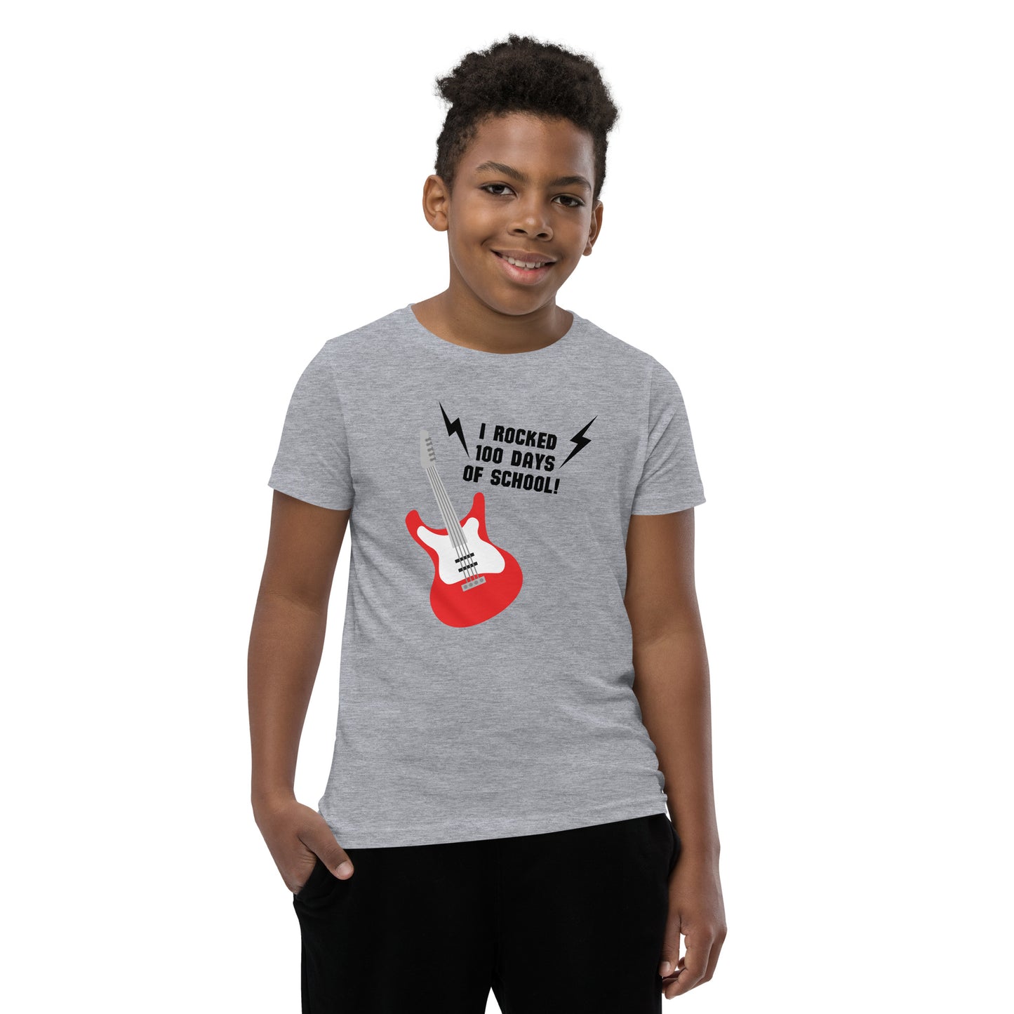 I Rocked 100 days of school Youth T-shirt