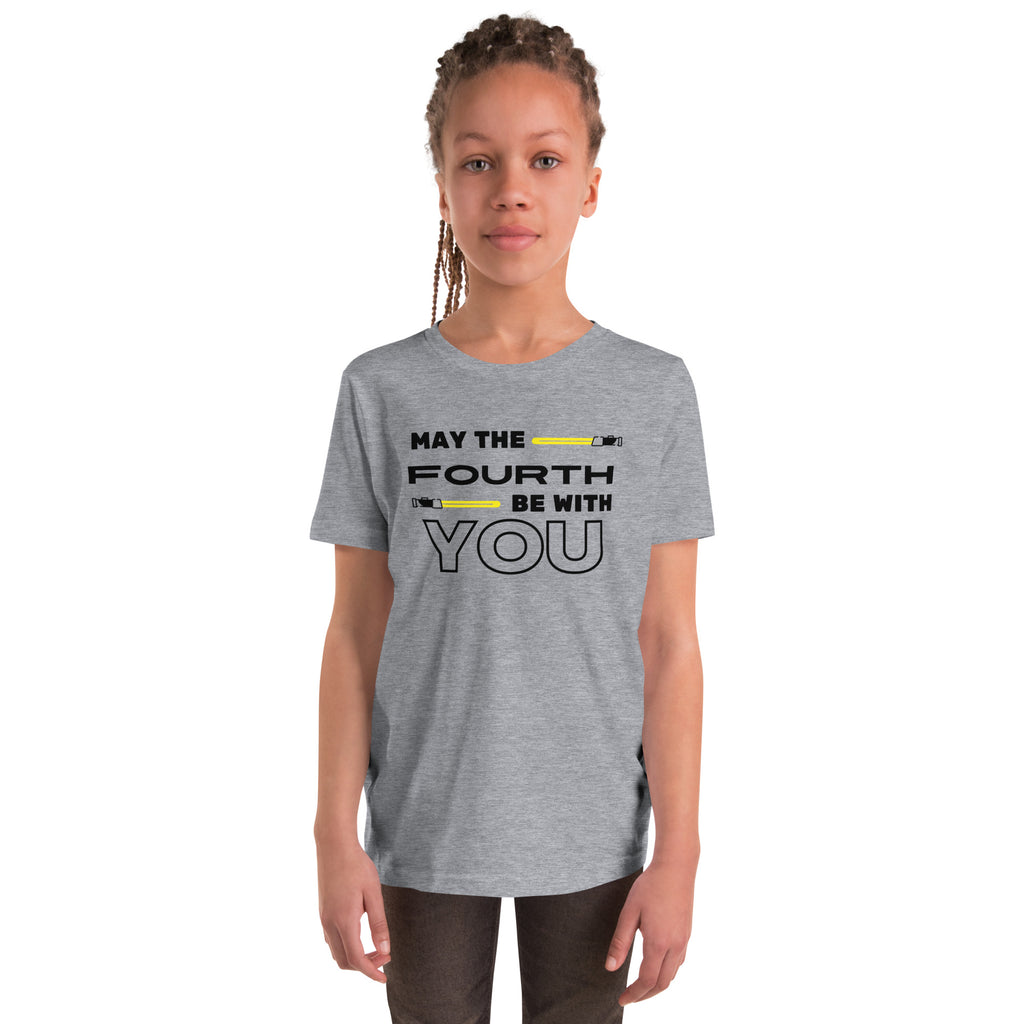 May the 4th Be With You - Lightsabers Youth Star Wars T‑Shirt