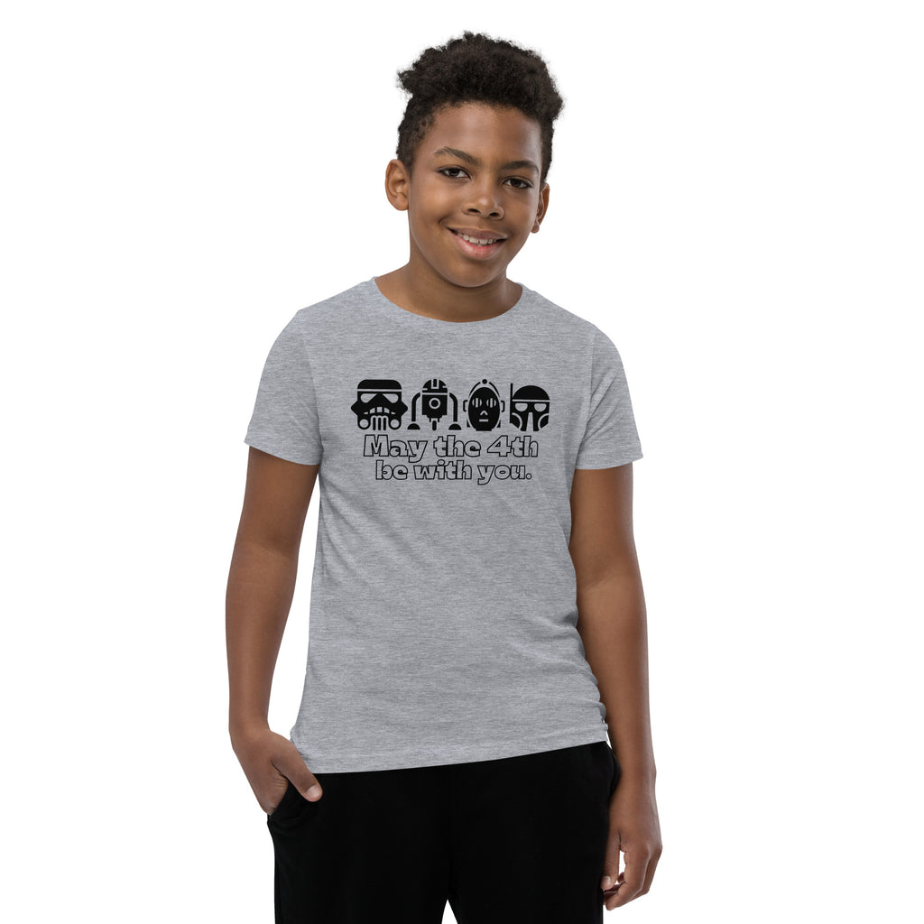 Storm Trooper May the 4th Be With You Youth - Star Wars T-shirt
