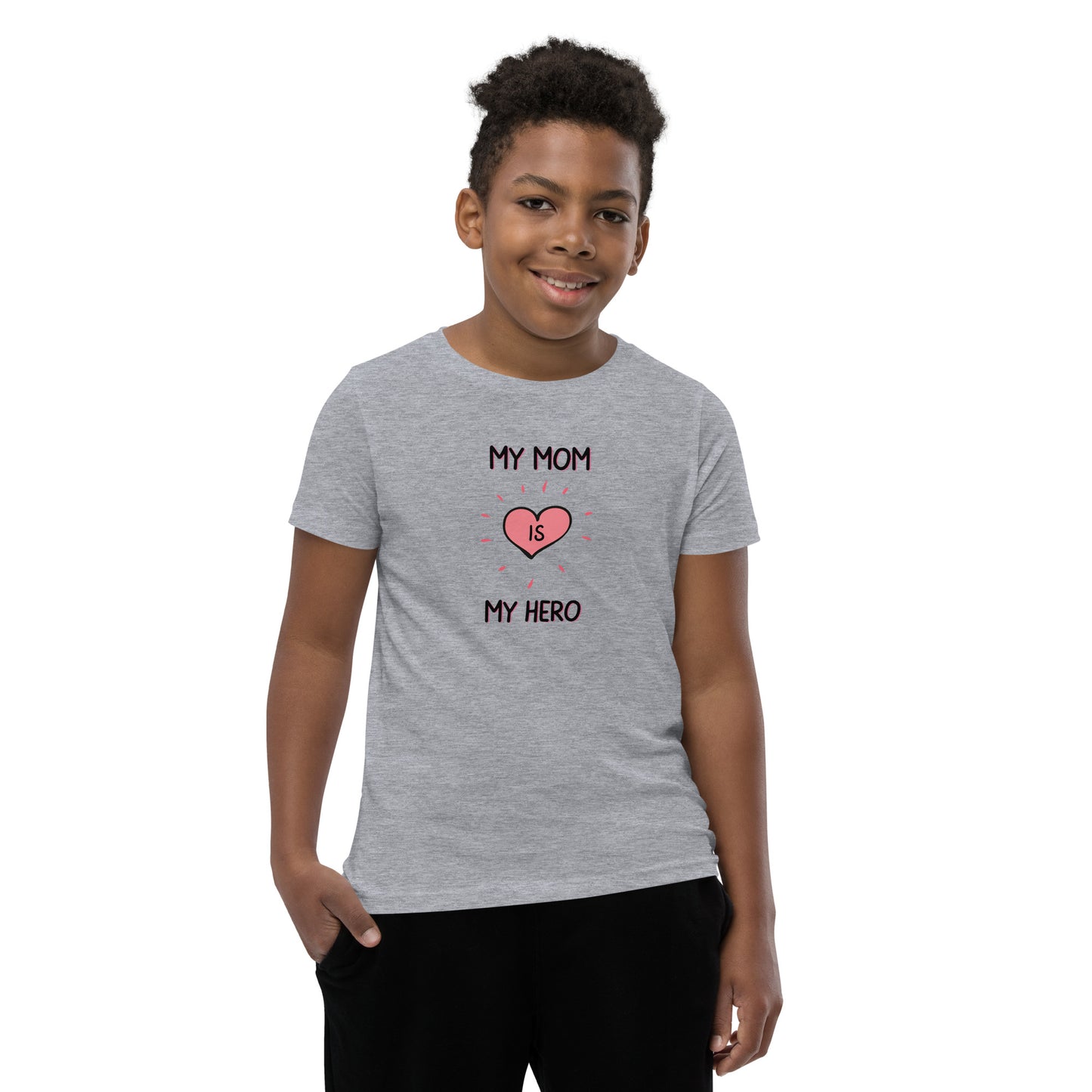 My Mom is My Hero Youth T-shirt