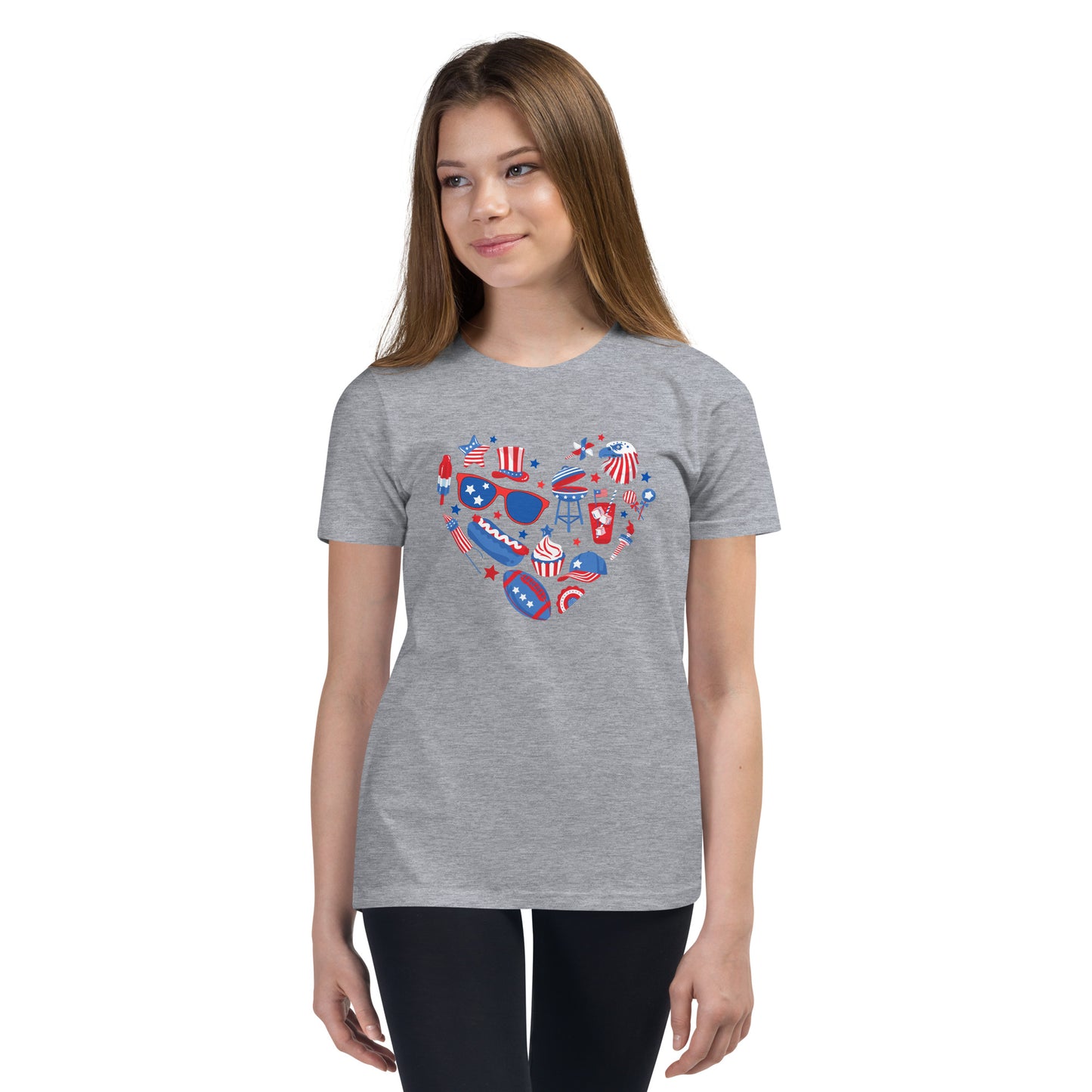 American Heart Youth 4th of July T-shirt