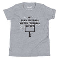 ALL Football All day Youth Thanksgiving Day T-shirt