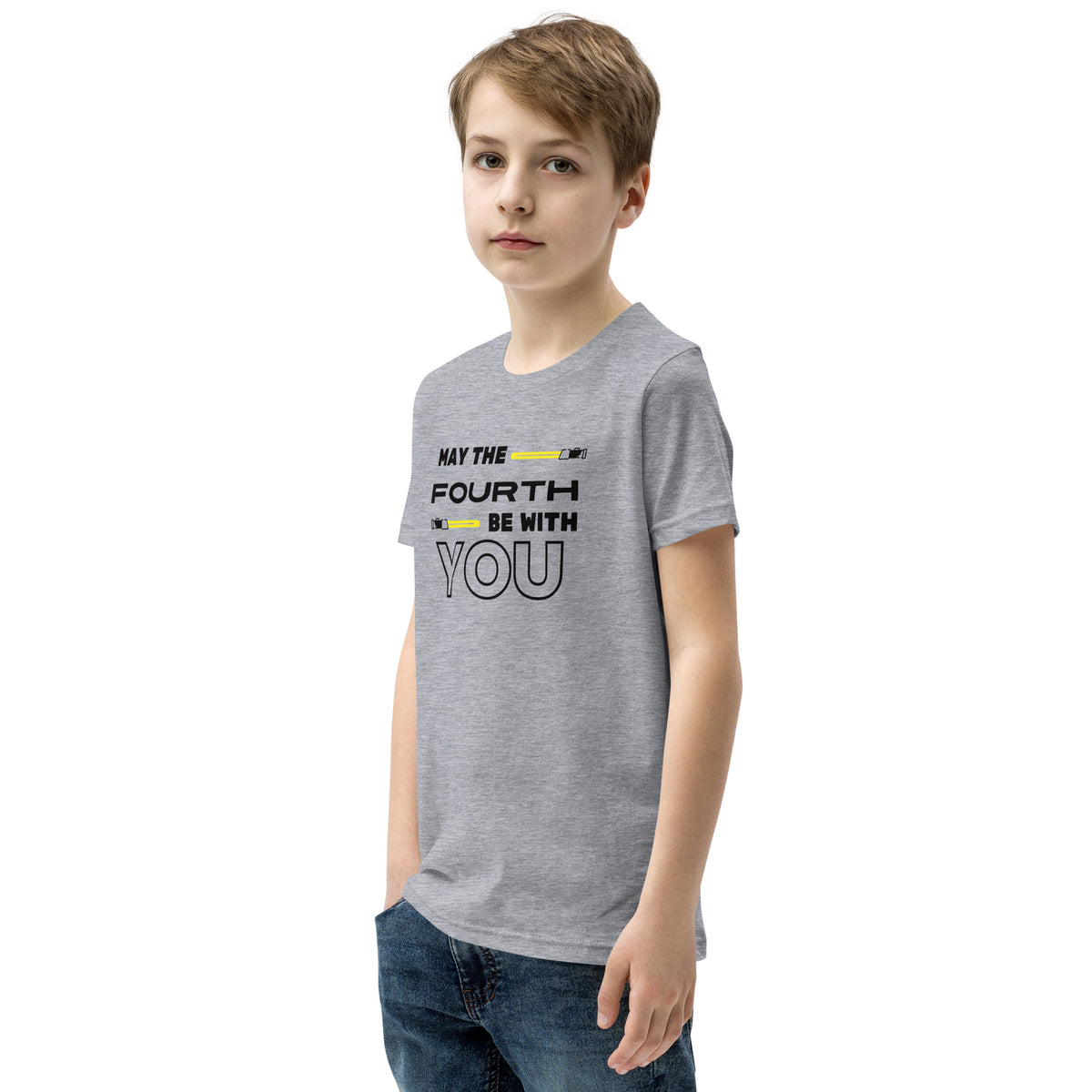 May the 4th Be With You - Lightsabers Youth Star Wars T‑Shirt