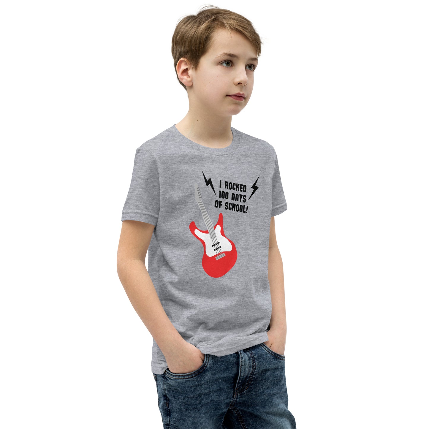 I Rocked 100 days of school Youth T-shirt