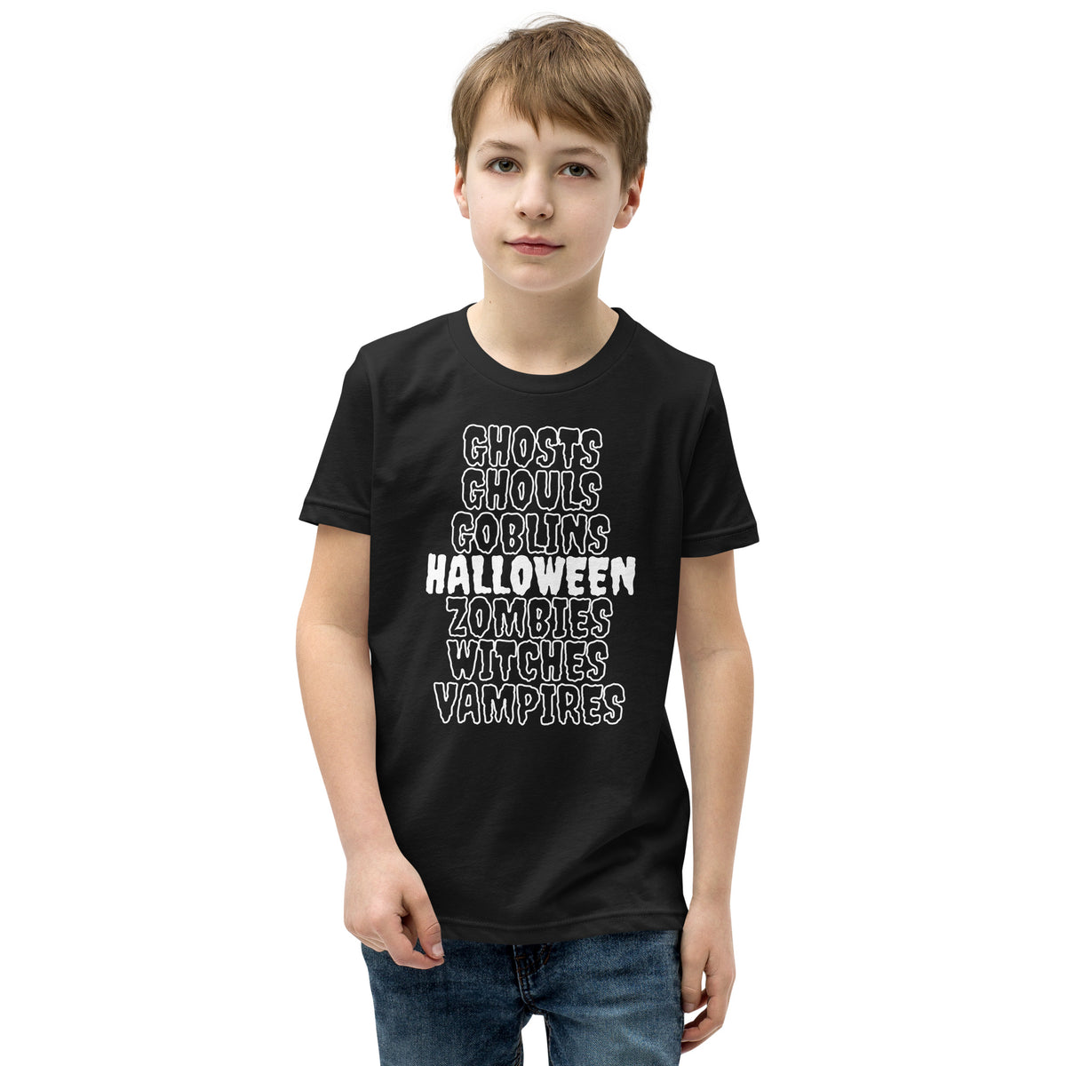 Ghouls, Ghosts & Goblins Youth Halloween T-Shirt