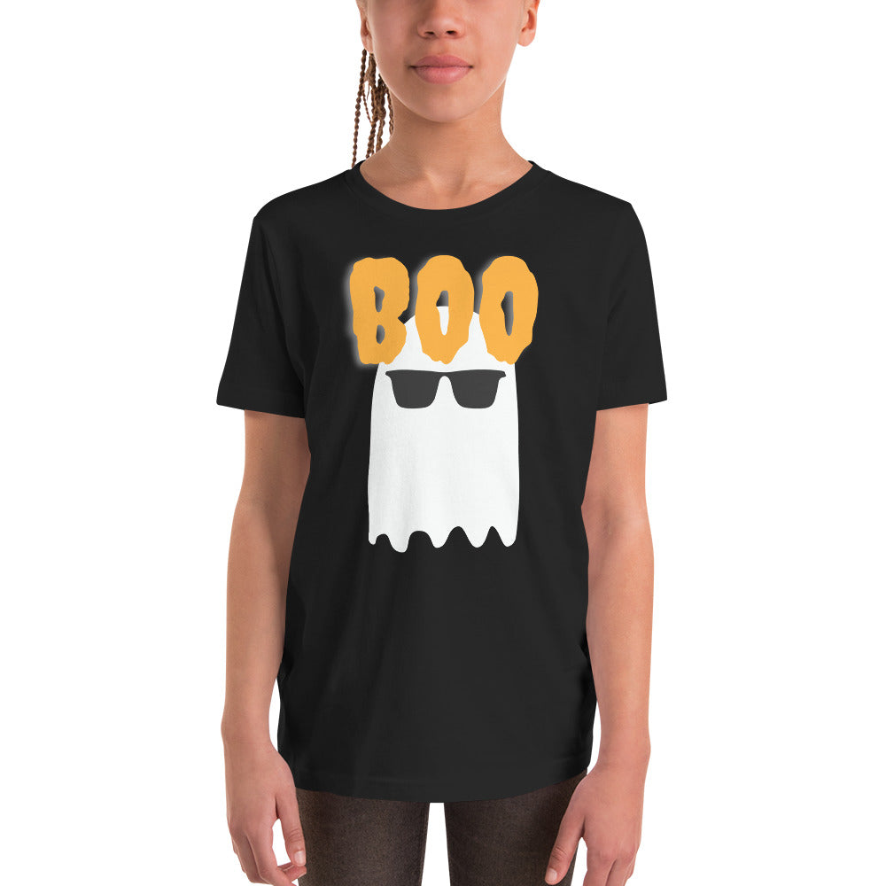 Cool ghost Youth Halloween T-Shirt