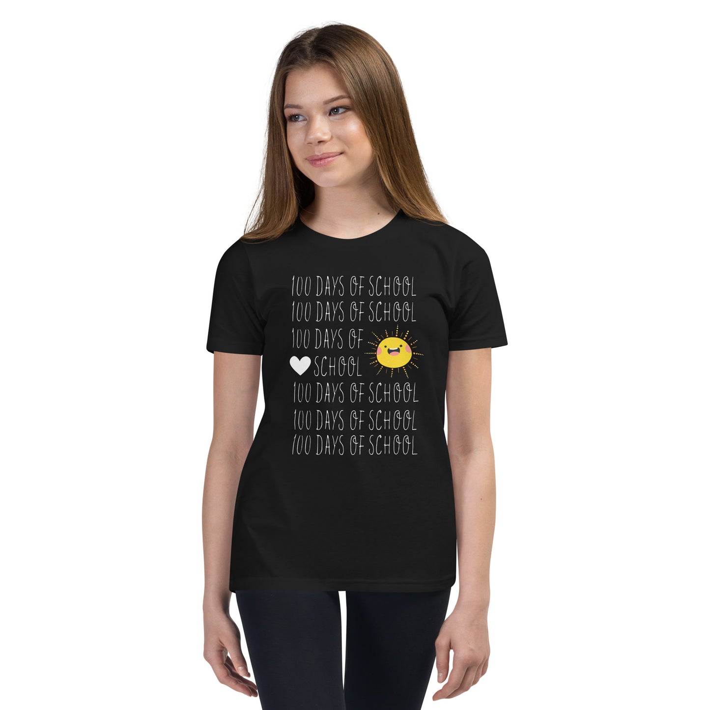 100 Sunny Days of School Youth T-Shirt