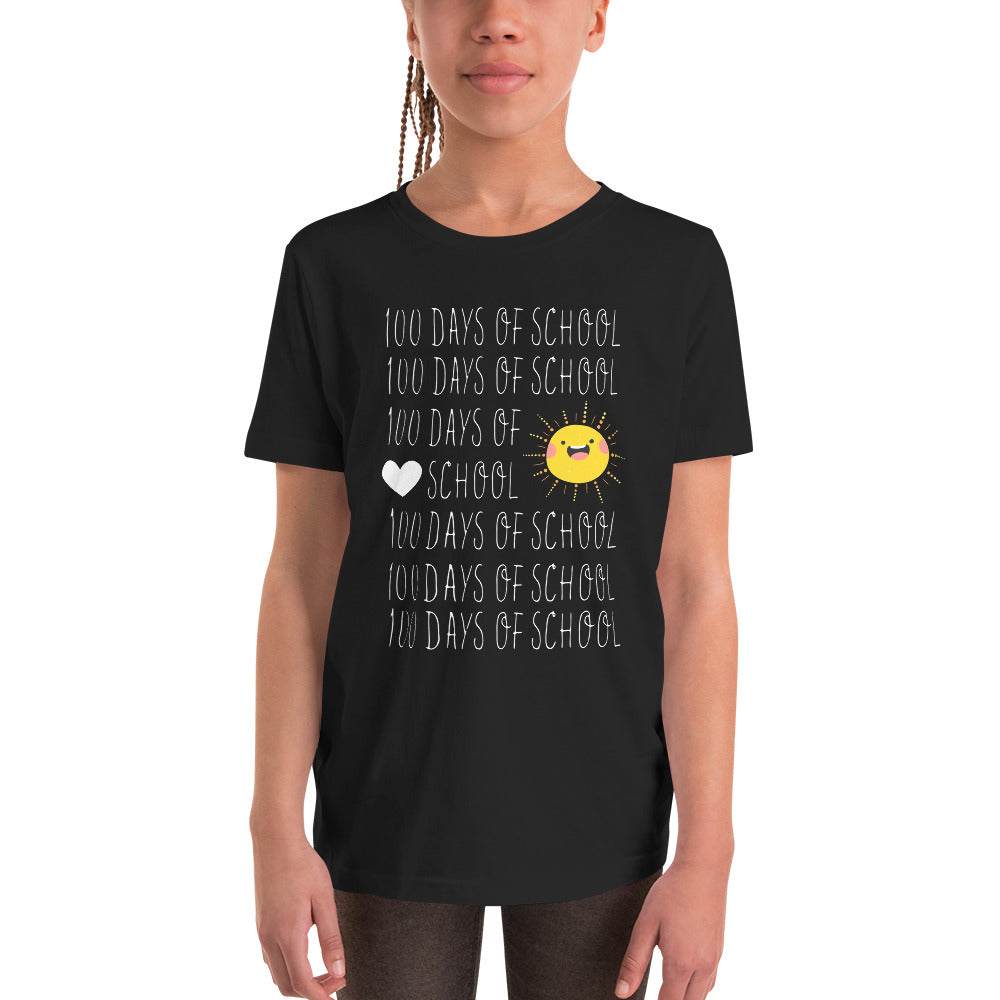 100 Sunny Days of School Youth T-Shirt