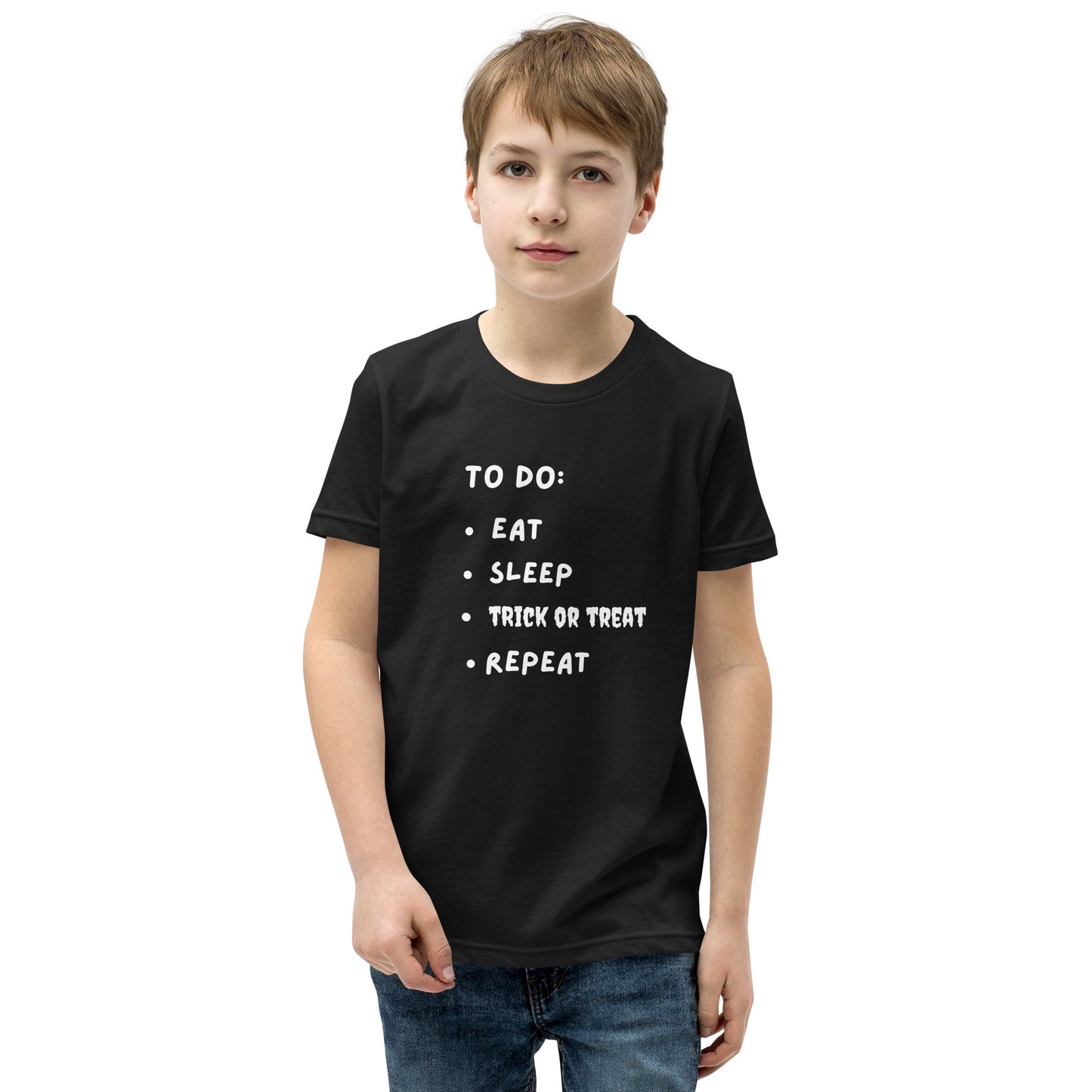 To-do List Youth Halloween T-shirt