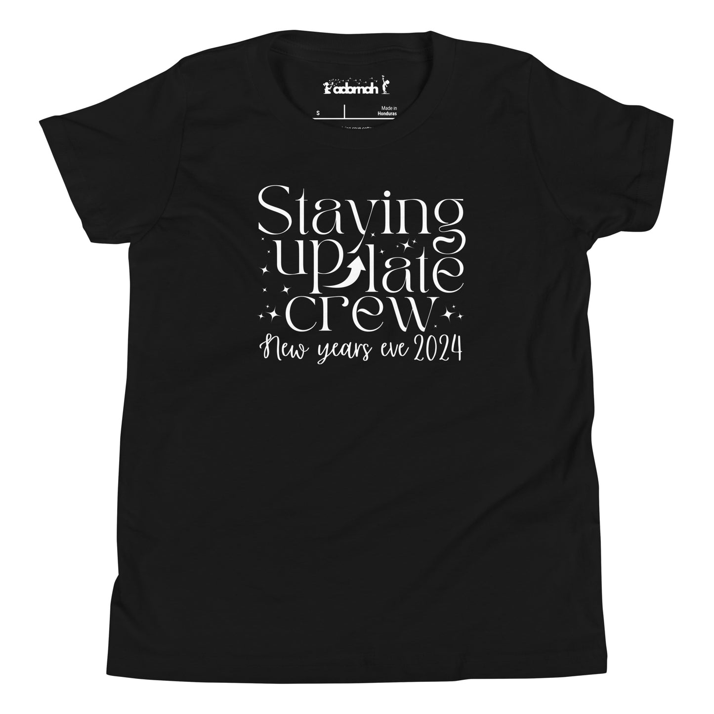 Staying up late crew Youth New Year T-shirt