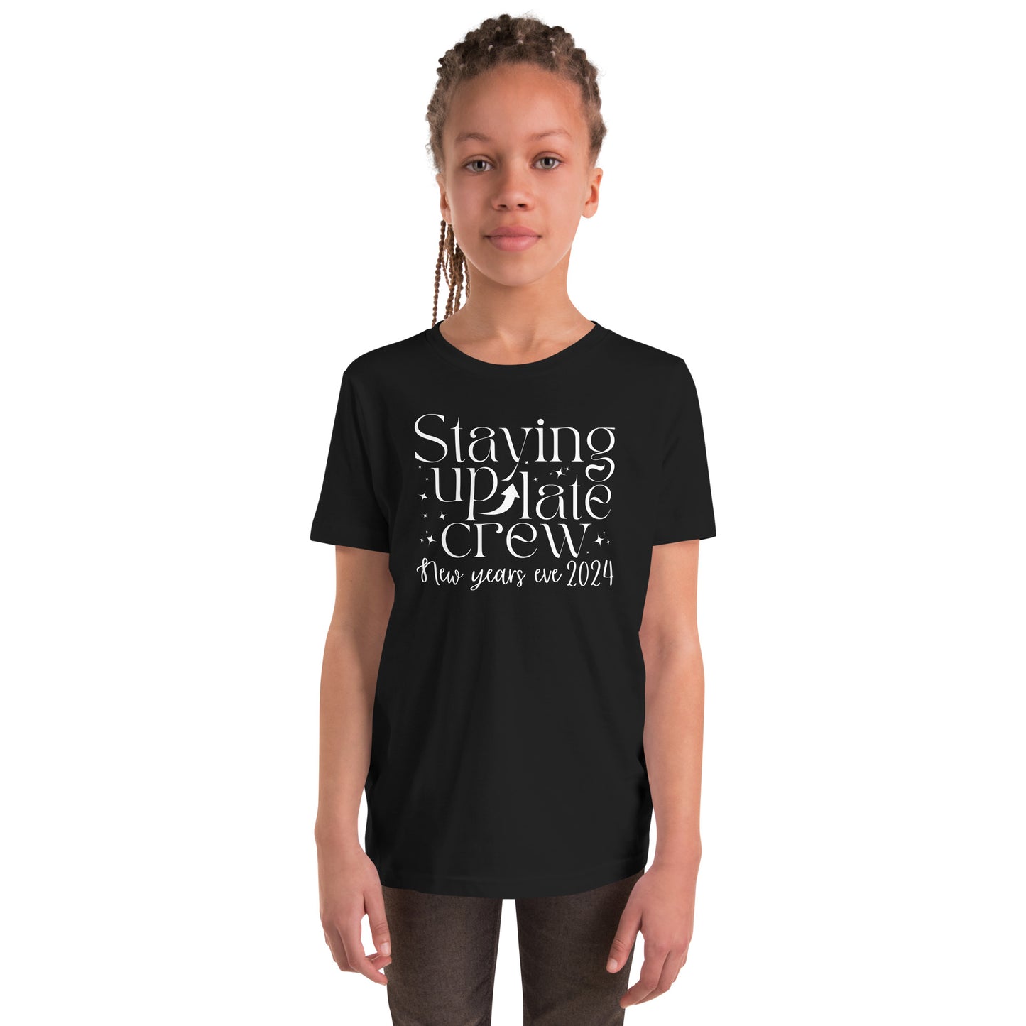 Staying up late crew Youth New Year T-shirt