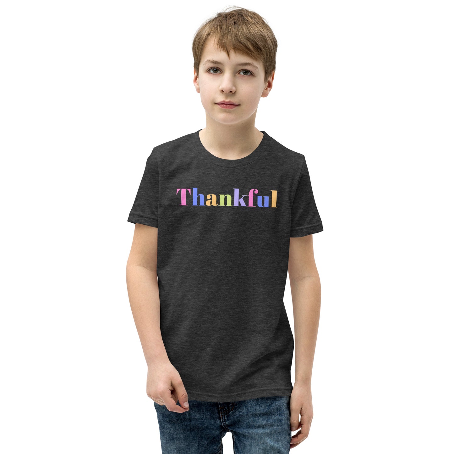 Thankful Youth Thanksgiving T-Shirt