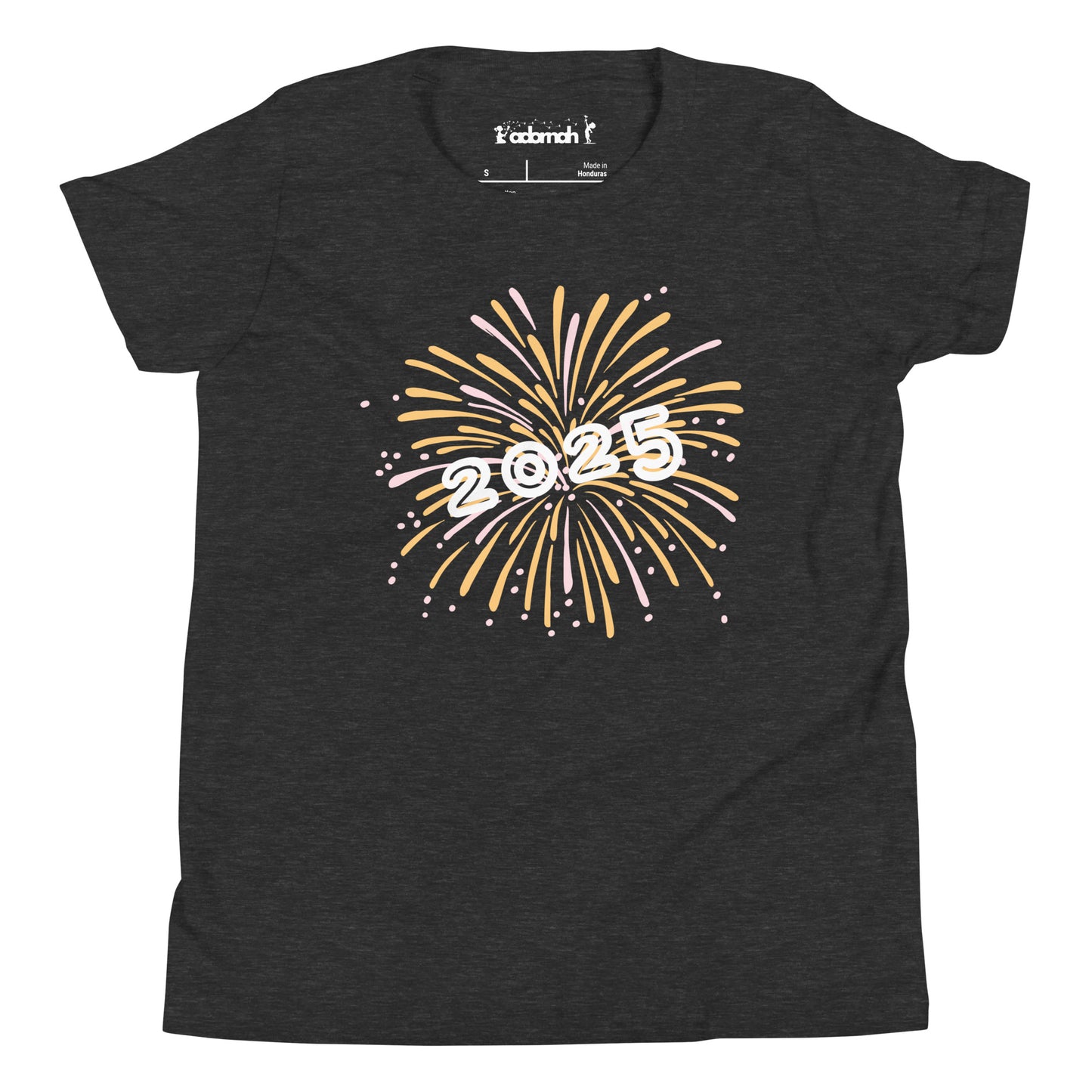 2025 Fireworks Youth New Year T-Shirt