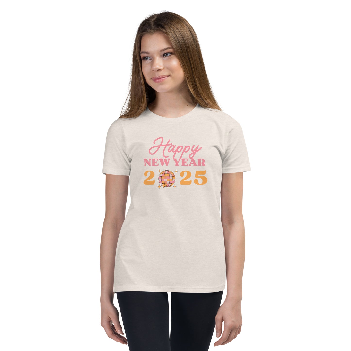 Happy New Year Youth Retro T-Shirt