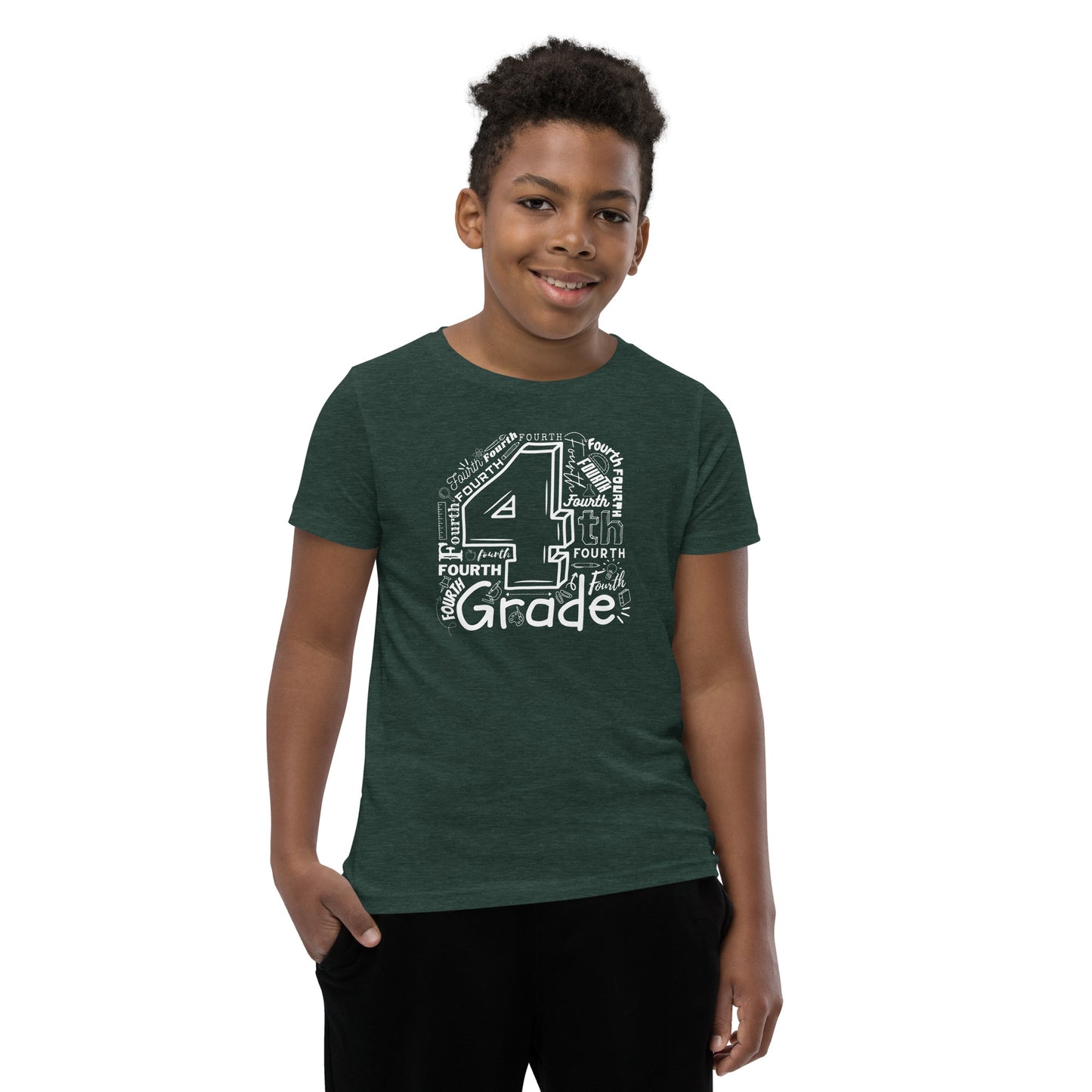 4th Grade Youth Back to school T-Shirt