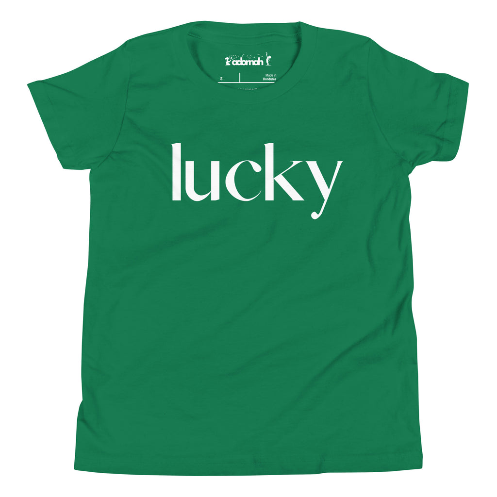 Lucky - Youth Saint Patrick's Day Holiday T-Shirt