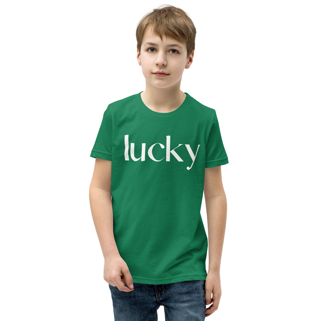 Lucky - Youth Saint Patrick's Day Holiday T-Shirt