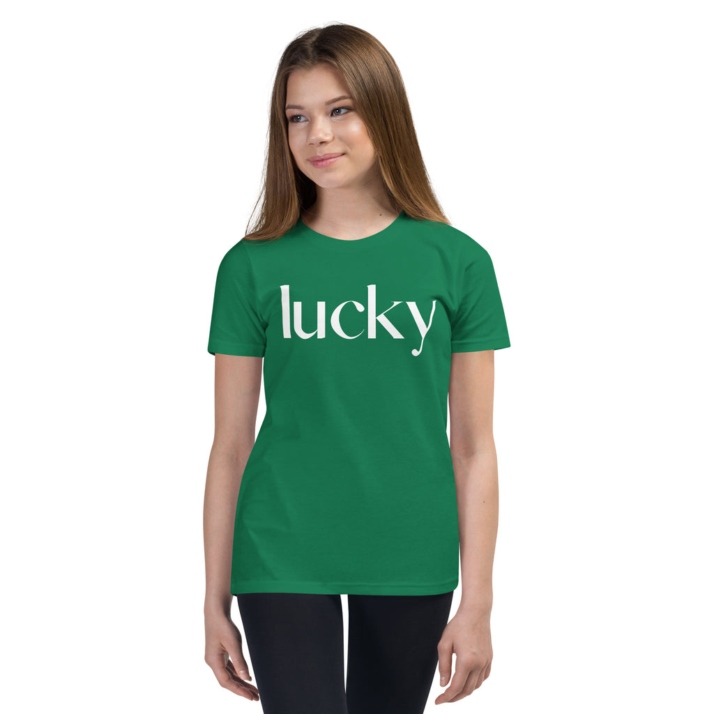 Lucky - Youth Saint Patrick's Day Holiday T-Shirt