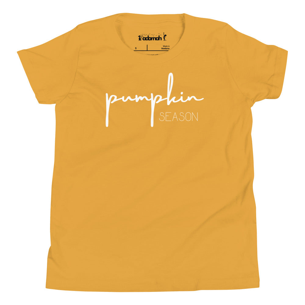 Pumpkin season Youth Thanksgiving T-Shirt