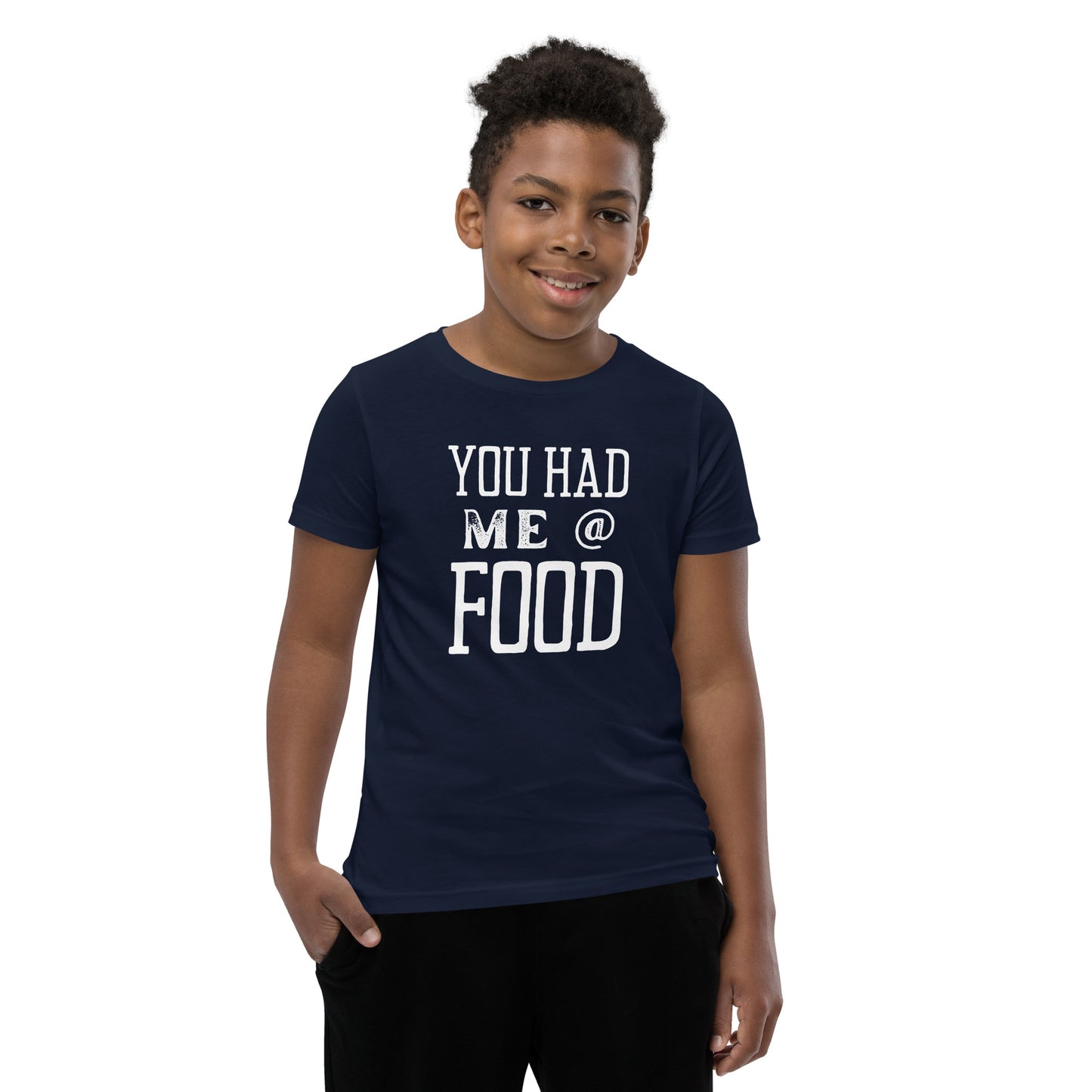 You had me @ food Youth Thanksgiving T-shirt