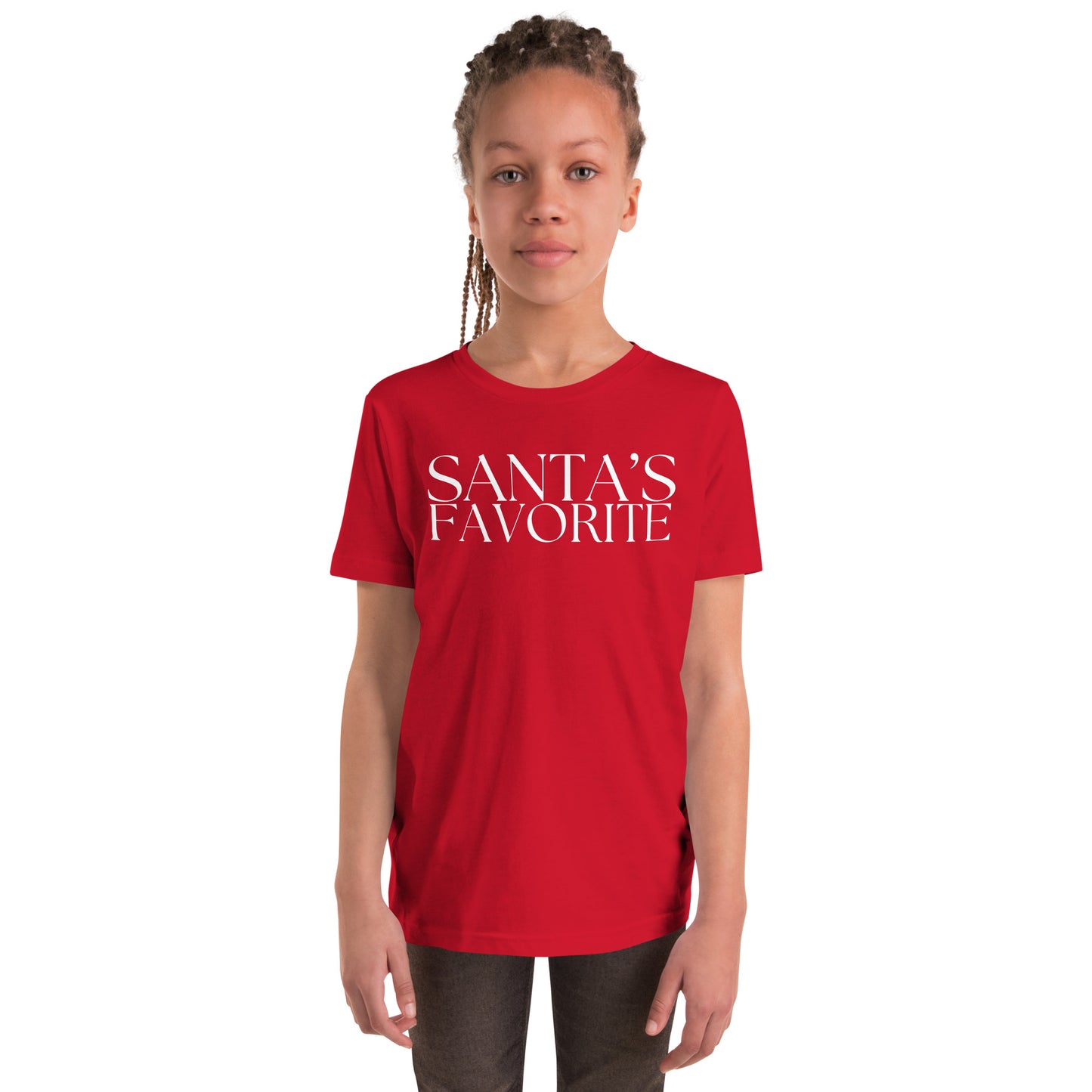 Santa's Favorite Youth Holiday T-shirt