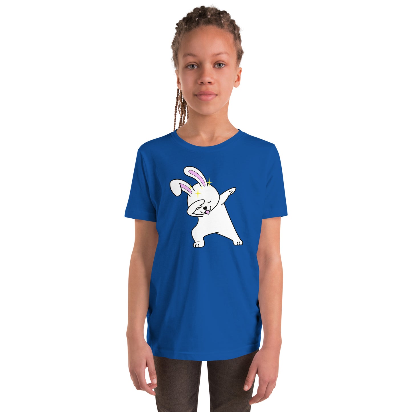 Bunny Dab Youth Easter T-shirt