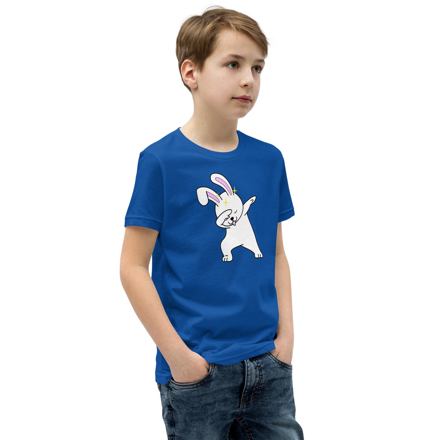 Bunny Dab Youth Easter T-shirt