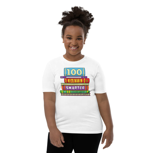 100 days smarter - Youth 100th Day of School T-Shirt